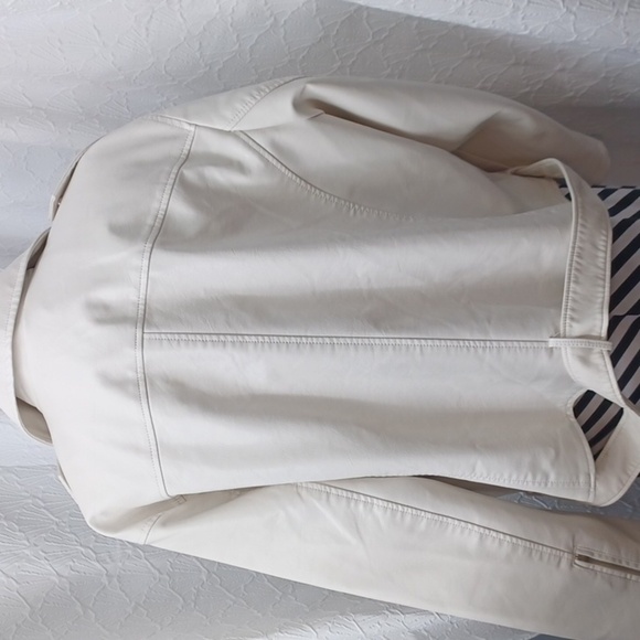 Levi Strauss & Co. Plus Faux Leather Belted Motorcycle Jacket - Picture 8 of 12